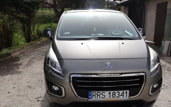 Peugeot 3008 cena 42000 przebieg: 220000, rok produkcji 2014 z Jeziorany małe 46